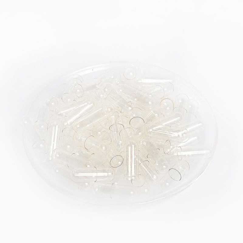 Capsules HPMC vides transparentes d'hypromellose vides